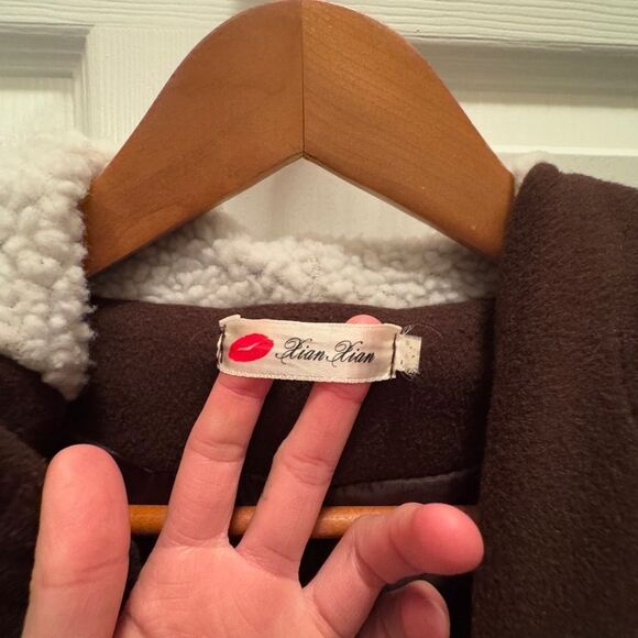 Vintage Women’s Fleece Thicken Coat Fuzzy Sherpa Lined Windproof Parkas Size S - Picture 13 of 16